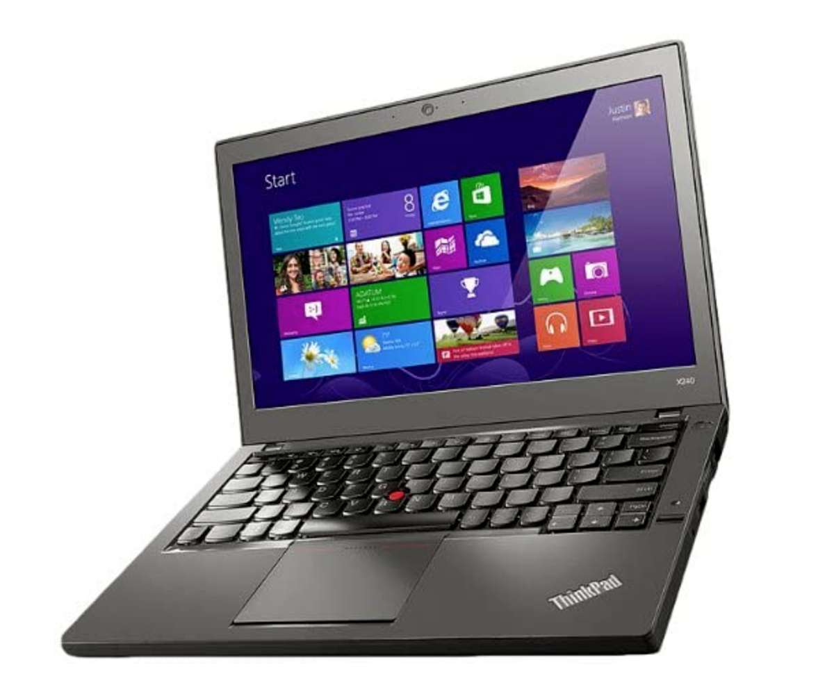 REFURBISHED Lenovo ThinkPad X240 Ultrabook Laptop – 12.5-inch HD Display, Intel Core i5-4300U Processor (Dual-Core, 1.9 GHz up to 2.9 GHz with Turbo Boost), 8GB DDR3 RAM, 256GB Solid State Drive (SSD)