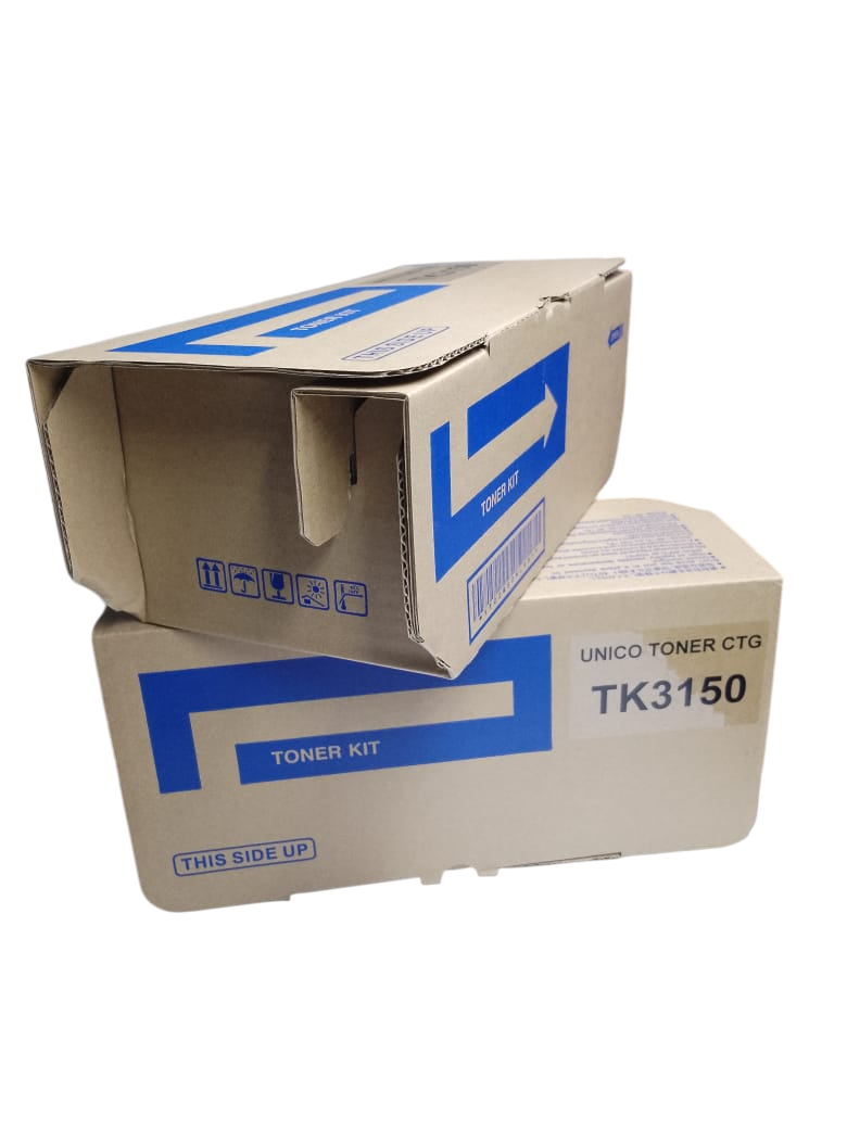 Kyocera TK 3150 High-Yield Black Toner Cartridge – Premium Monochrome Laser Printing Solution Compatible with Kyocera ECOSYS P3050dn, P3055dn, and P3060dn  Superior Page Yield and Crisp Print Quality