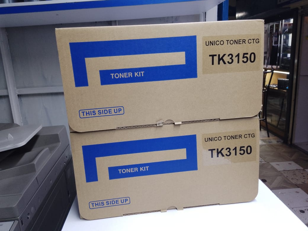 Kyocera TK 3150 High-Yield Black Toner Cartridge – Premium Monochrome Laser Printing Solution Compatible with Kyocera ECOSYS P3050dn, P3055dn, and P3060dn  Superior Page Yield and Crisp Print Quality