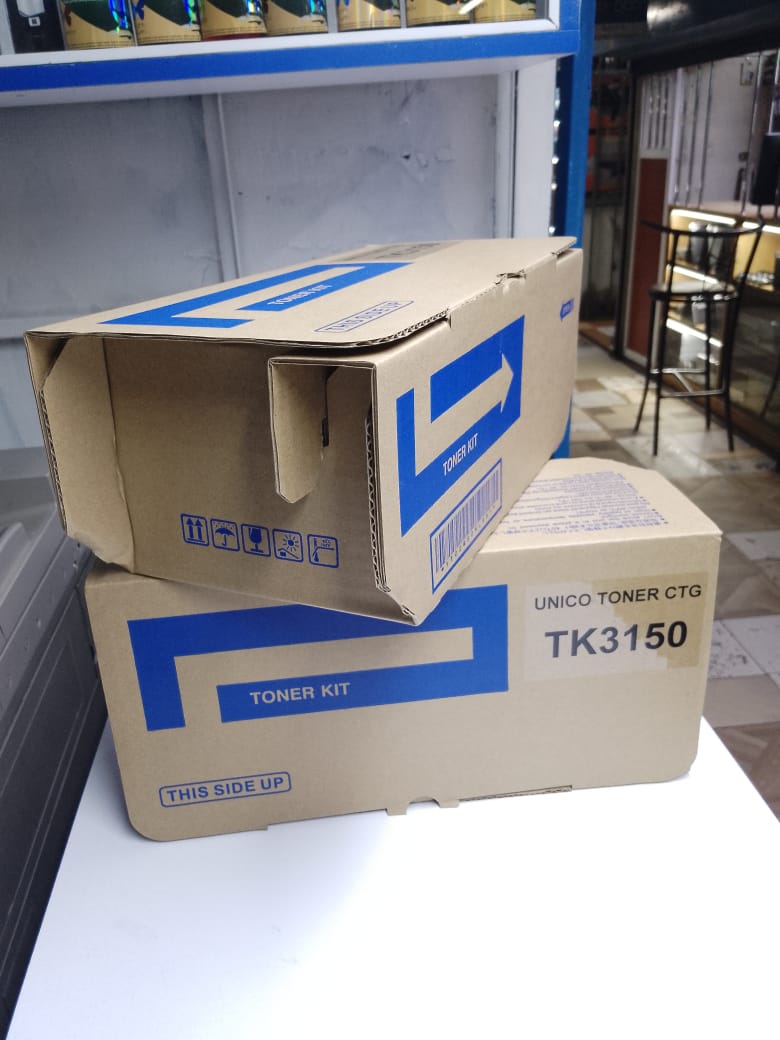 Kyocera TK 3150 High-Yield Black Toner Cartridge – Premium Monochrome Laser Printing Solution Compatible with Kyocera ECOSYS P3050dn, P3055dn, and P3060dn  Superior Page Yield and Crisp Print Quality