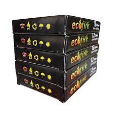 Eco Fire 24 Cubes Firelighters Barbecue Jiko Fireplace Lighters - 160g work as a match and a firelighter in one. These natural and odourless firelighters are easy to use, clean to handle and mess free