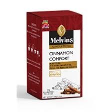 Melvins Cinnamon  Comfort tea  50g-is a blend of quality Kenyan  black tea with warm and irresistable freshy ground cinnamon sticks.This heavenly combitions balances the tea with the sweet aroma.