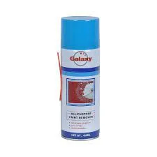 Galaxy Canvas GT- All Purpose Paint Remover Spray - 400ml Remove Paint, Varnish, Epoxy, Lacquer, Urethane, Graffiti, Enamel, Shellac.Fast acting and Water-rinsable.