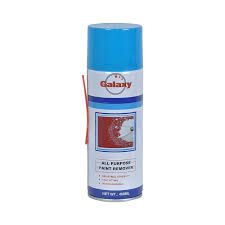 Galaxy Canvas GT- All Purpose Paint Remover Spray - 400ml Remove Paint, Varnish, Epoxy, Lacquer, Urethane, Graffiti, Enamel, Shellac.Fast acting and Water-rinsable.