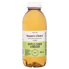 Nature’s Choice Apple Cider Vinegar Filtered – 500ml(Made from carefully selected organic apples and meticulously filtered to perfection, our apple vinegar offers a crisp and clean taste profile )
