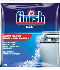 Finish Dishwasher Salt Helps Soften Water to Prevent Limescale and Watermarks-1 KG- is especially designed to prevent limescale build up in your dishwasher which can cause poor performance