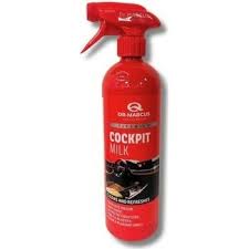 Dr Marcus Satin Cockpit Milk-750ml-responsible for dashboard maintenance and renovation ensures long-lasting freshness and cleanliness. Additionally, it has UV protective functions.