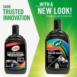 Turtle Wax COLOR MAGIC JET BLACK WAX 500ml-Cleans , shines, restores & adds colour while providing long lasting protection and outstanding shine.