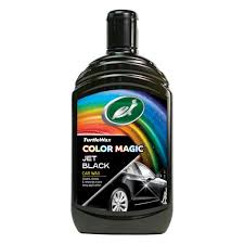 Turtle Wax COLOR MAGIC JET BLACK WAX 500ml-Cleans , shines, restores & adds colour while providing long lasting protection and outstanding shine.