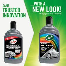 Turtle Wax COLOR MAGIC PRESTIGE SILVER WAX 500ml-Cleans , shines, restores & adds colour while providing long lasting protection and outstanding shine