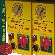 Equatorial Naturals Hibiscus Tea Health Drink - 25 Teabags - 50g-delightful and relaxing infusion with a delicate, delicious taste.and  helps you to relax and rejuvenate you in a safer way