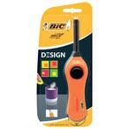 BIC MegaDesign Utility Lighter- Small easy-grip design that comfortably fits in your hand for lighting cookers, fireplaces, candles and BBQs.It also has a handy storage hook and holds up to 750 lights