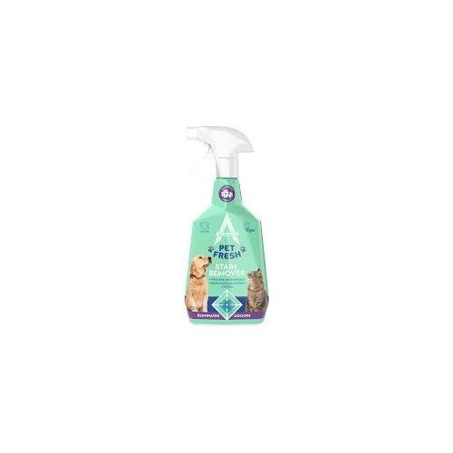 Astonish Pet Fresh Stain Remover - 750ml.The powerful formula is specially designed to quickly remove pet stains and unpleasant odors from carpets, upholstered furniture, and other surfaces.