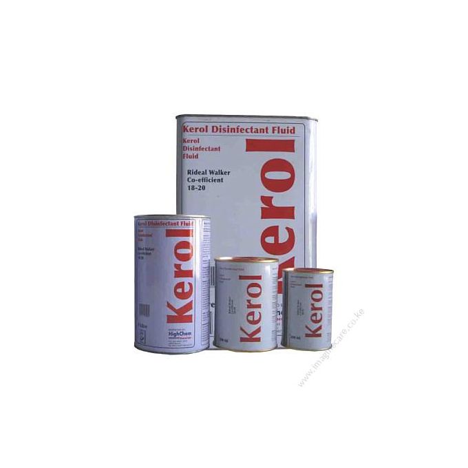 Kerol Disinfectant Fluid - 1000ml .It is also recommended for disinfecting foot-dips, wheel dips and sterilization of infective material in case of infectious diseases.