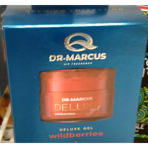 Dr Marcus Senso deluxe gel car air freshener - Wildberries 50ml-This gel is also useful in house and office settings. Feel the smell of ocean breeze. The fragrance releases slowly up to 75 days.