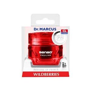 Dr Marcus Senso deluxe gel car air freshener - Wildberries 50ml-This gel is also useful in house and office settings. Feel the smell of ocean breeze. The fragrance releases slowly up to 75 days.