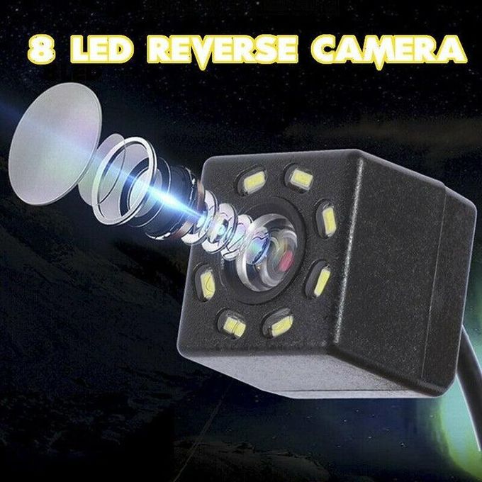 Reverse Parking Backup 8 LED rear vew HD camera night vision