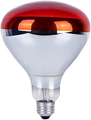 Infrared Brooder Heat Lamp Bulb, Poultry, chicken Bulb 250 Watts
Infrared Brooder Heat Lamp Bulb, Poultry, chicken Bulb 250 Watts