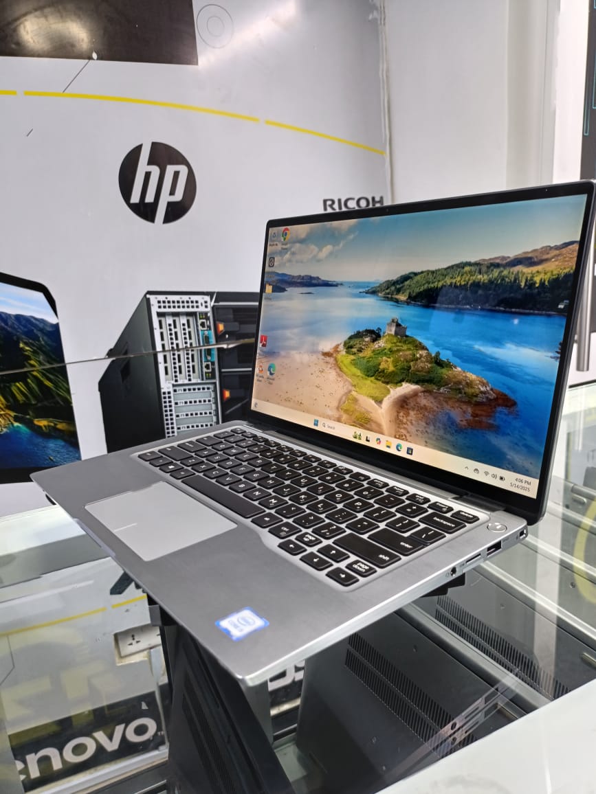 DELL LATITUDE 7400 X360 TOUCHSCREEN  COI5 8TH GENERATION 16 GB RAM 512 GB SSD. A reliable choice for professionals seeking a durable and efficient laptop. Its robust build,  and solid performance
