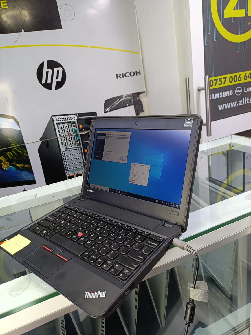 REFURBLISHED LENOVO THINKPAD  X131E AMD E2 4GBRAM 320GBHDD (WITH BAG AND MOUSE) WITH RADEON GRAPHIC
