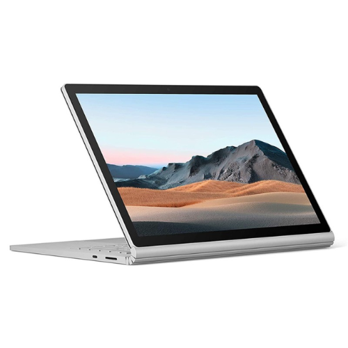 Refurbished Laptops Microsoft Surface LAPTOP BOOK 3 COI7 10TH GENERATION 32GBRAM 512GBSSD DETACHABLE TOUCH SCREEN
Microsoft Surface Book 3 is a premium 2-in-1 laptop-tablet hybrid that blends powerful