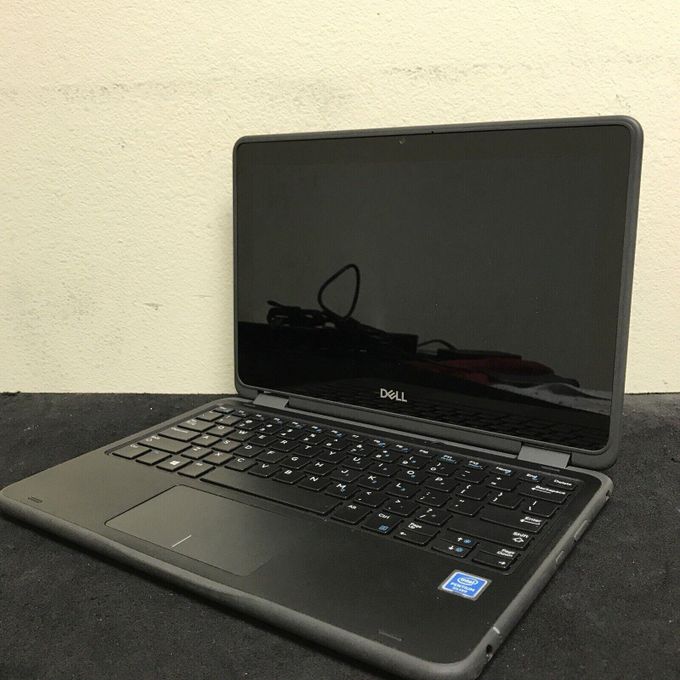 DELL LATITUDE 3190  2IN1 INTEL PENTIUM  4GBRAM 128GBSSD  X360 TOUCH SCREEN DUAL CAMERA
It features a 360° hinge that allows you to use it as a traditional laptop, a tablet, tent mode, or stand mode