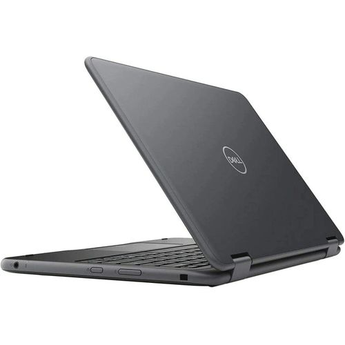 DELL LATITUDE 3190  2IN1 INTEL PENTIUM  4GBRAM 128GBSSD  X360 TOUCH SCREEN DUAL CAMERA
It features a 360° hinge that allows you to use it as a traditional laptop, a tablet, tent mode, or stand mode
