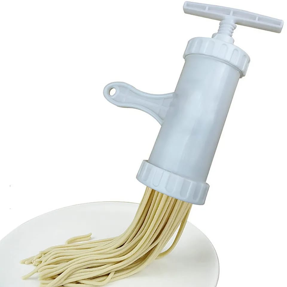 Household Manual Plastic Noodle Maker Press Pasta Machine | Cookware Spaghetti Kitchen Tools