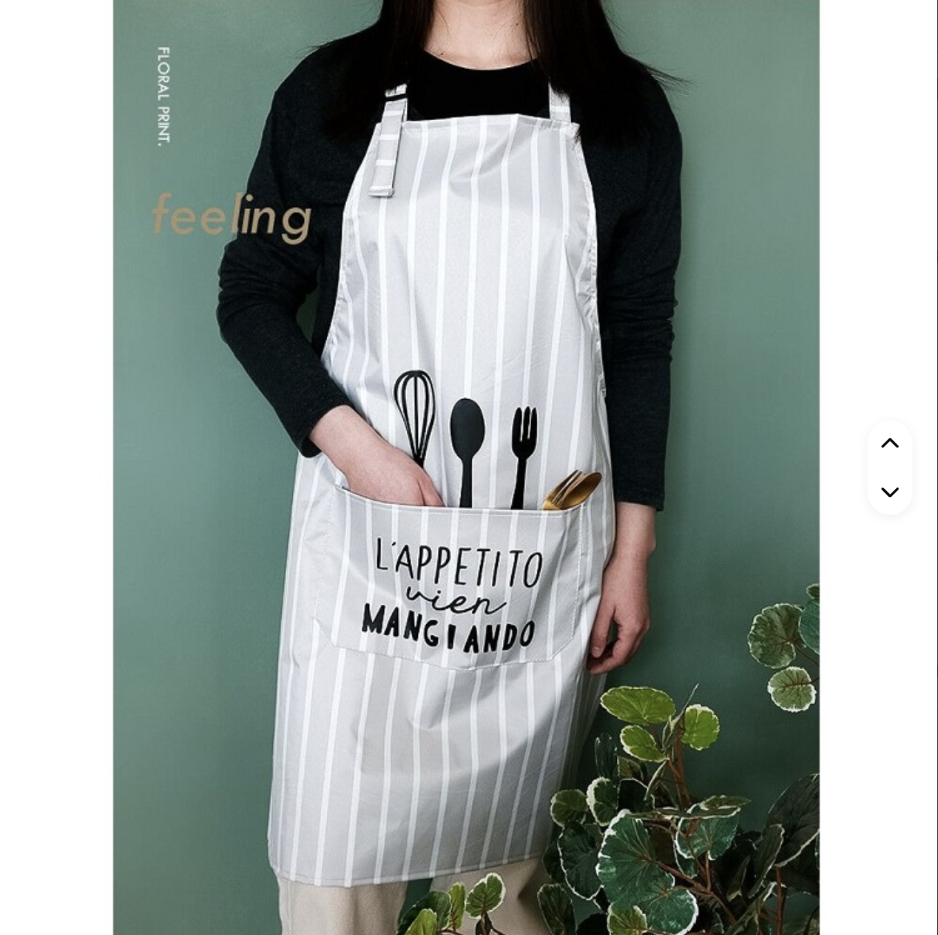 Nordic Waist Custom Cotton Aprons – Cooking Kitchen Apron