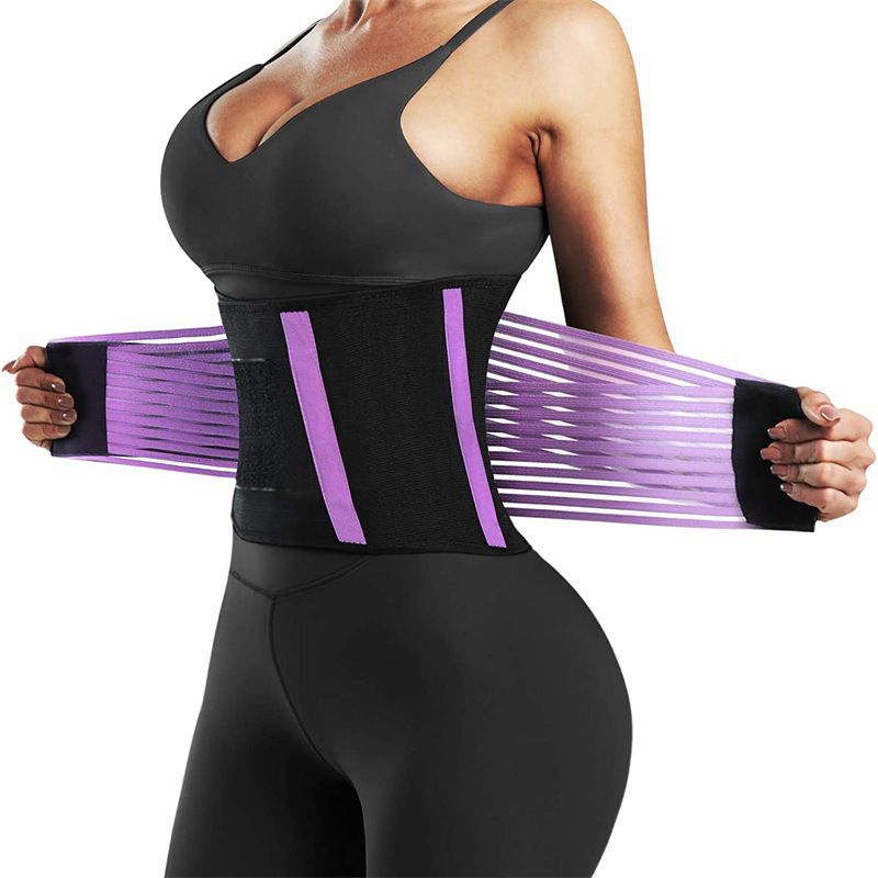 New Arrivals Waist Trainer Bandage Wrap Shaperwear Belt Pressure Support Waist Belt Postpartum Breathable  Silk Waist Belt