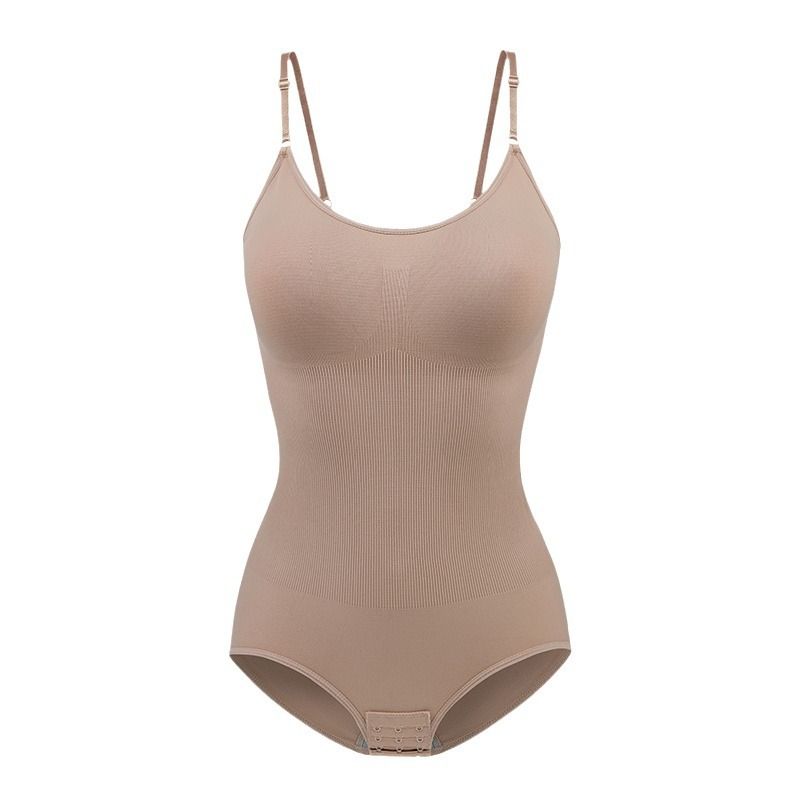 Bodysuit for women  corset with open bottom and one-piece underwear and suspenders to shape the buttocks