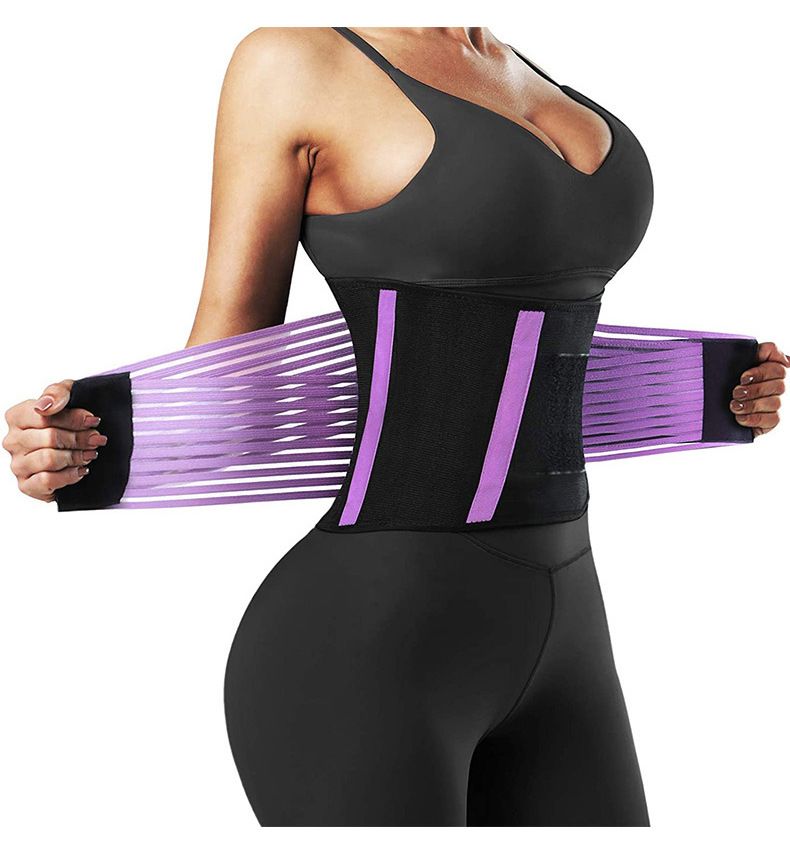 New Arrivals Waist Trainer Bandage Wrap Shaperwear Belt Pressure Support Waist Belt Postpartum Breathable  Silk Waist Belt