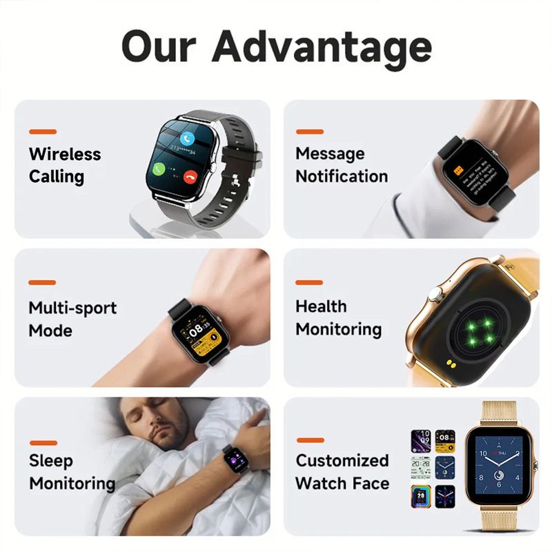 2025 Y13 New Steel Smart Watches Full Touch Sport SmartWatches Men/Women Smart Watch Heart Rate Fitness Tracker Bluetooth Call Wristwatch For All Phones