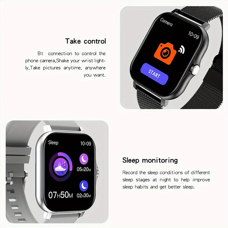 2025 Y13 New Steel Smart Watches Full Touch Sport SmartWatches Men/Women Smart Watch Heart Rate Fitness Tracker Bluetooth Call Wristwatch For All Phones