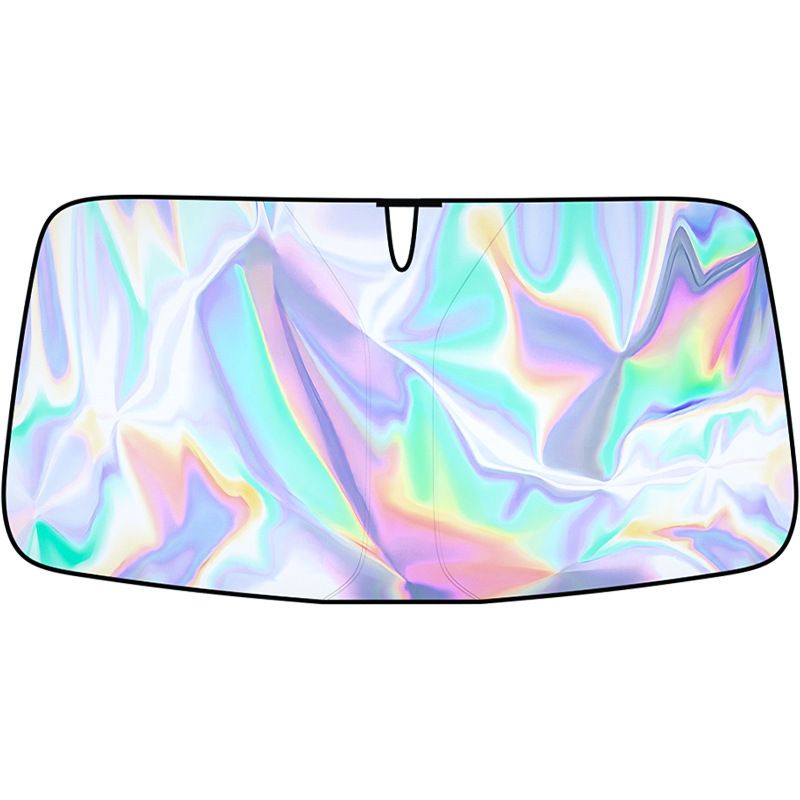 Automobile laser sunshade car window sun protection heat insulation sunshade curtain front windshield dedicated sunshade shield cover
