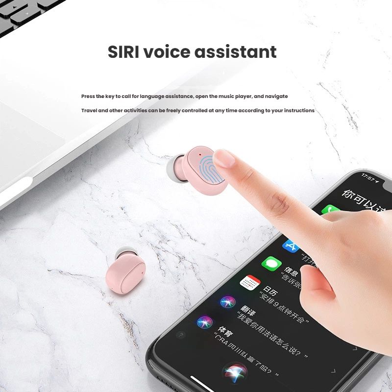 A6S earphone In-ear wireless bluetooth earpods Suitable for mobile phones  of android IOS airpod waterproof with charging box