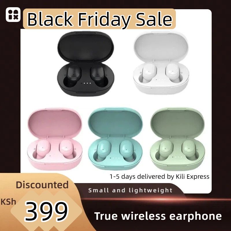 A6S earphone In-ear wireless bluetooth earpods Suitable for mobile phones  of android IOS airpod waterproof with charging box