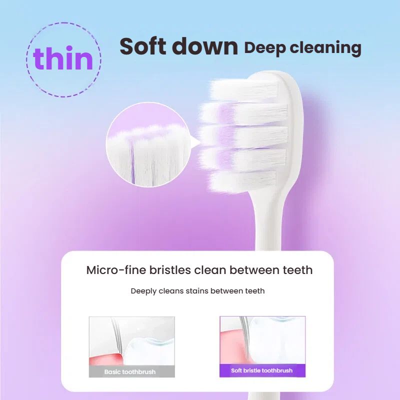 [3 pieces per box, family pack]Adult new soft hair toothbrush combination household set