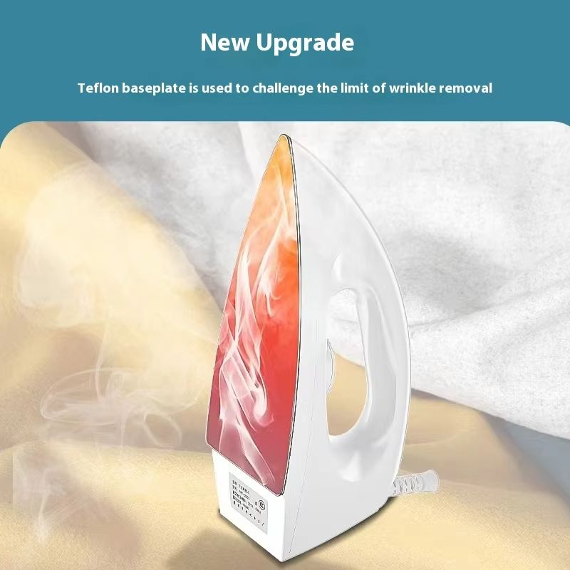 Handheld Portable Household Electric Iron 1000W 5-speed Adjustable Dry Ironing Waterless Iron Suitable For Both Home And Travel