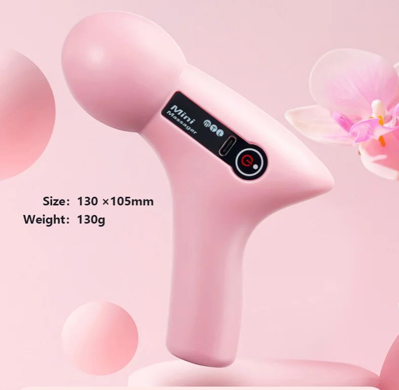 Portable Electric Muscle Massage Gun - Deep Tissue Fascia Massager for Neck, Foot & Full Body Relaxation Mini Massage Gun