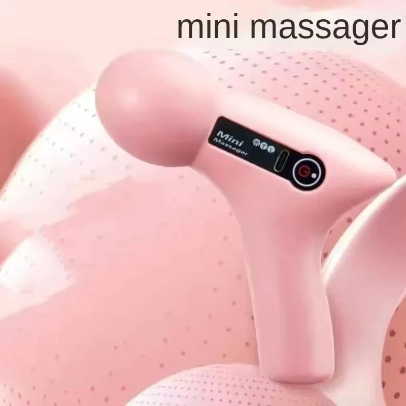 Portable Electric Muscle Massage Gun - Deep Tissue Fascia Massager for Neck, Foot & Full Body Relaxation Mini Massage Gun