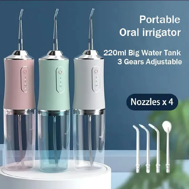 Dental Irrigator Hygiene Portable Oral Cleaning Electric Sonic Teeth Scaler Tooth Calculus Stains Tartar Remover Tool