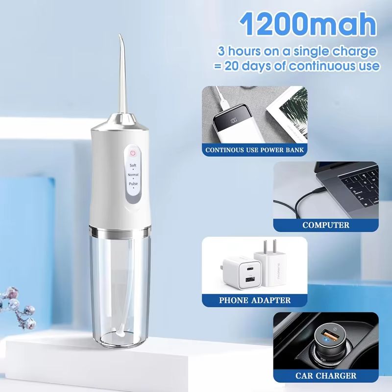 Dental Irrigator Hygiene Portable Oral Cleaning Electric Sonic Teeth Scaler Tooth Calculus Stains Tartar Remover Tool