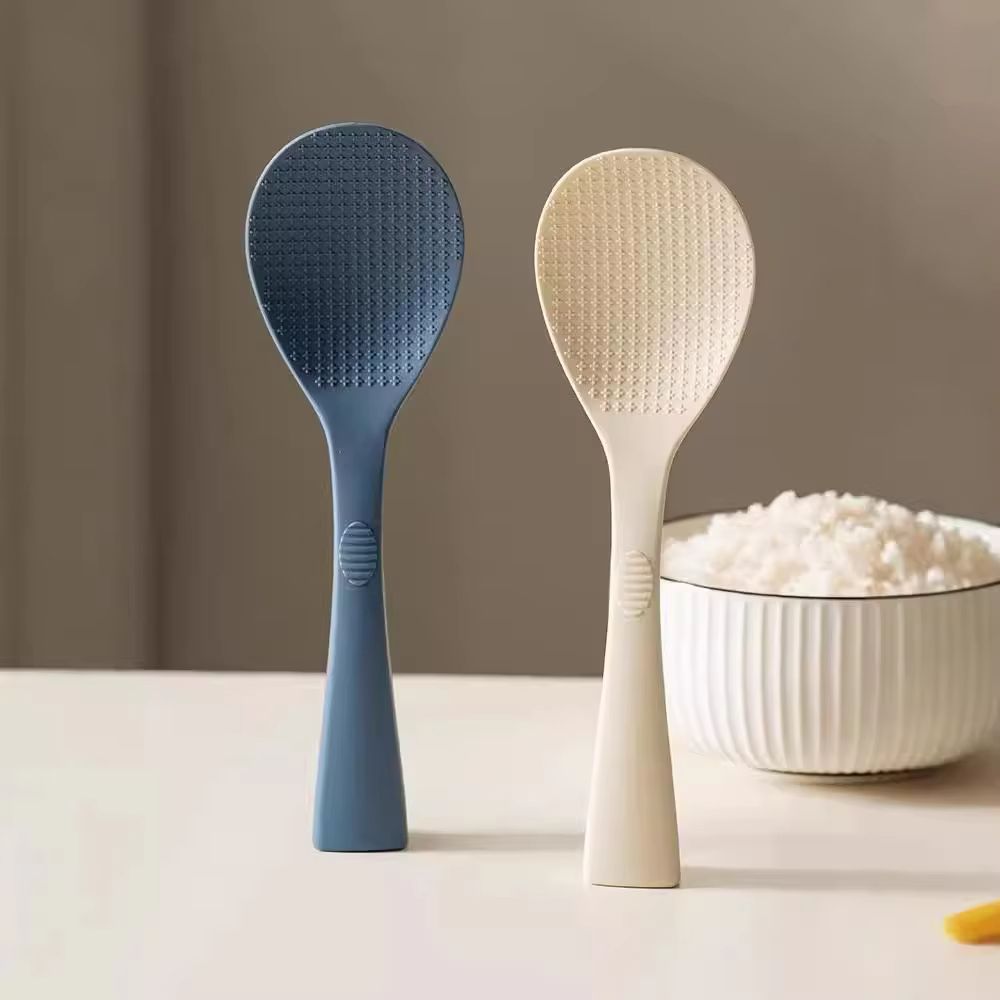 Integrated Silicone Rice Spoon, Household Rice Cooker, Rice Spoon, Heat-resistant Silicone Non Stick Rice Spoon