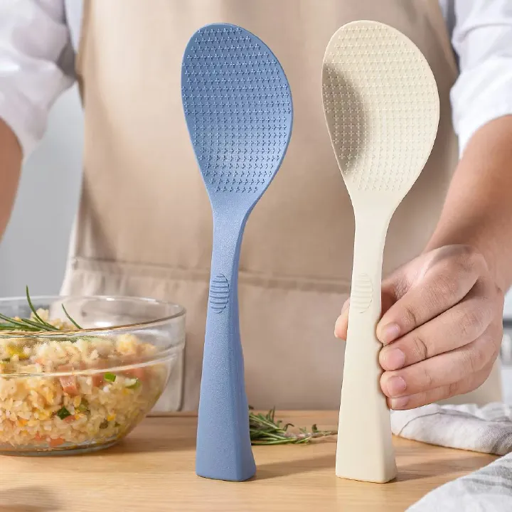 Integrated Silicone Rice Spoon, Household Rice Cooker, Rice Spoon, Heat-resistant Silicone Non Stick Rice Spoon