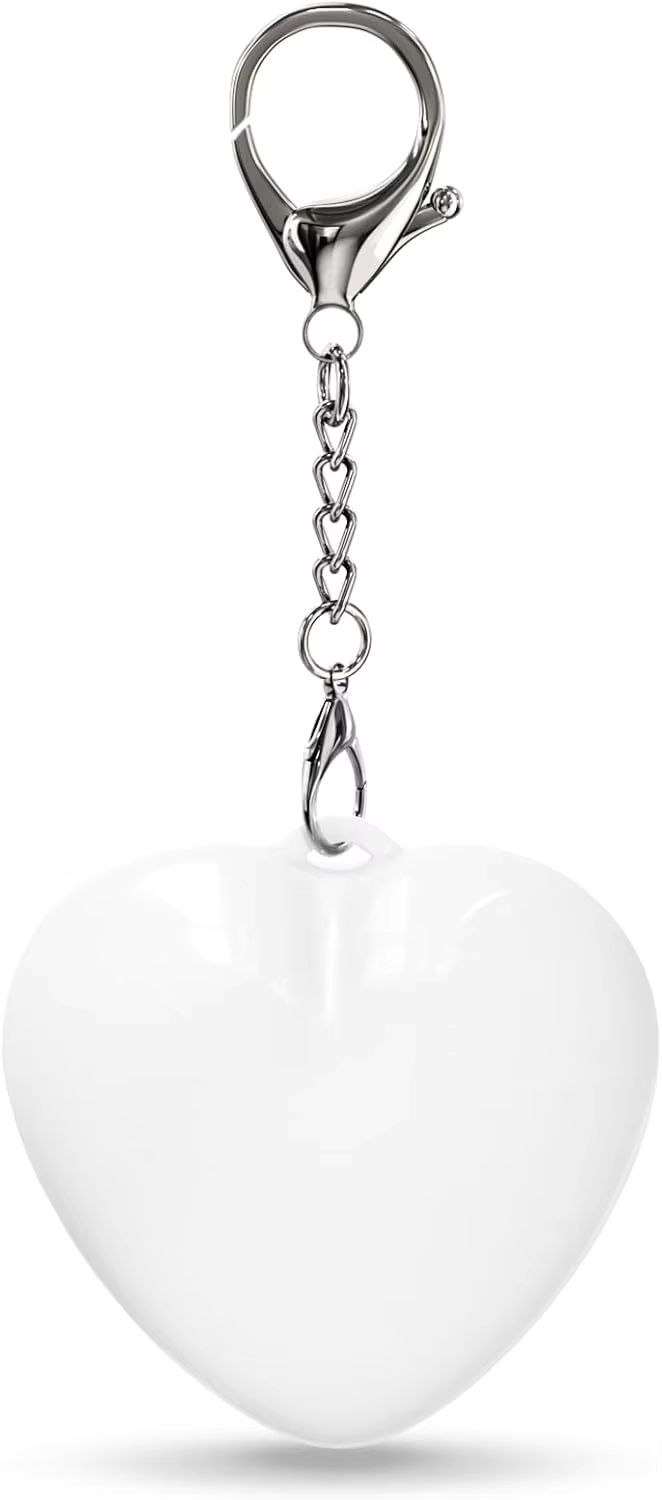 Touch sensitive LED charging light handbag, rechargeable pendant keychain, touch sensitive night light, heart-shaped light