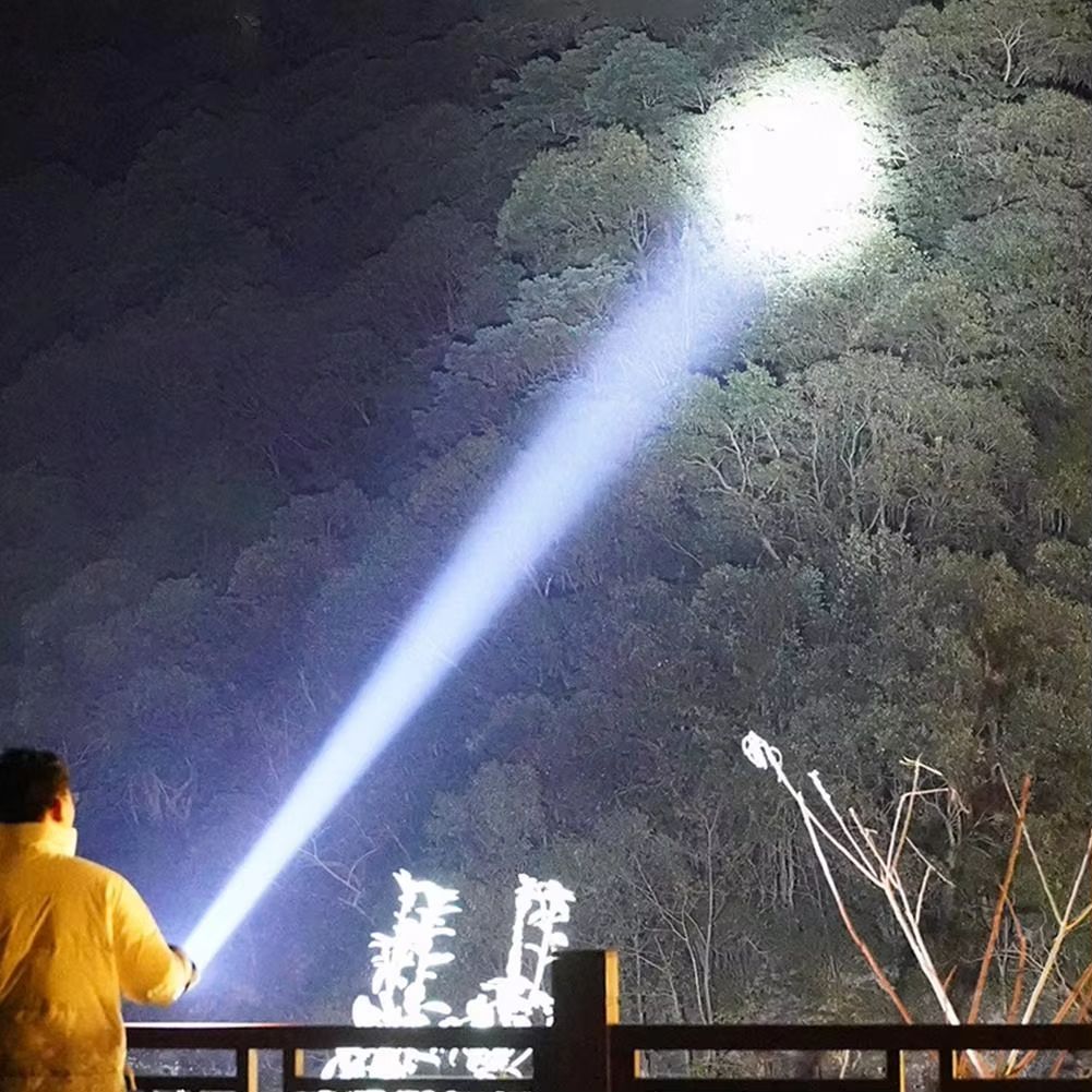 EDC flashlight portable mini flashlight dual light source, flashlight strong light ultra bright charging portable long endurance clip on lamp, outdoor camping and hiking flashlight