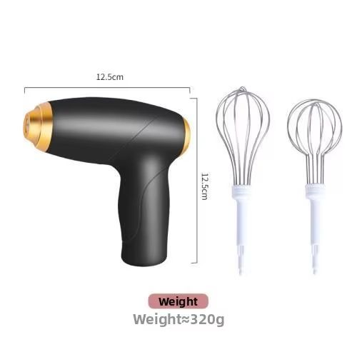 Electric mixer, milk frother, handheld egg beater, portable beverage coffee machine, cake cream machine, kitchen batter mixer