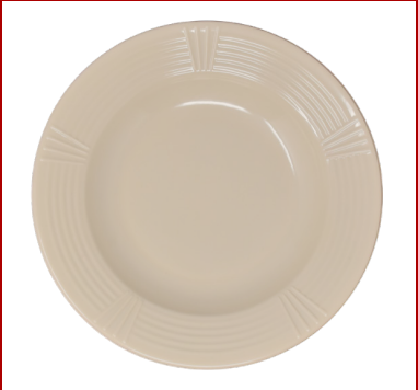 Oasis Melamine Set of 6pcs Oasis Soup Plate 9" Code PO-02