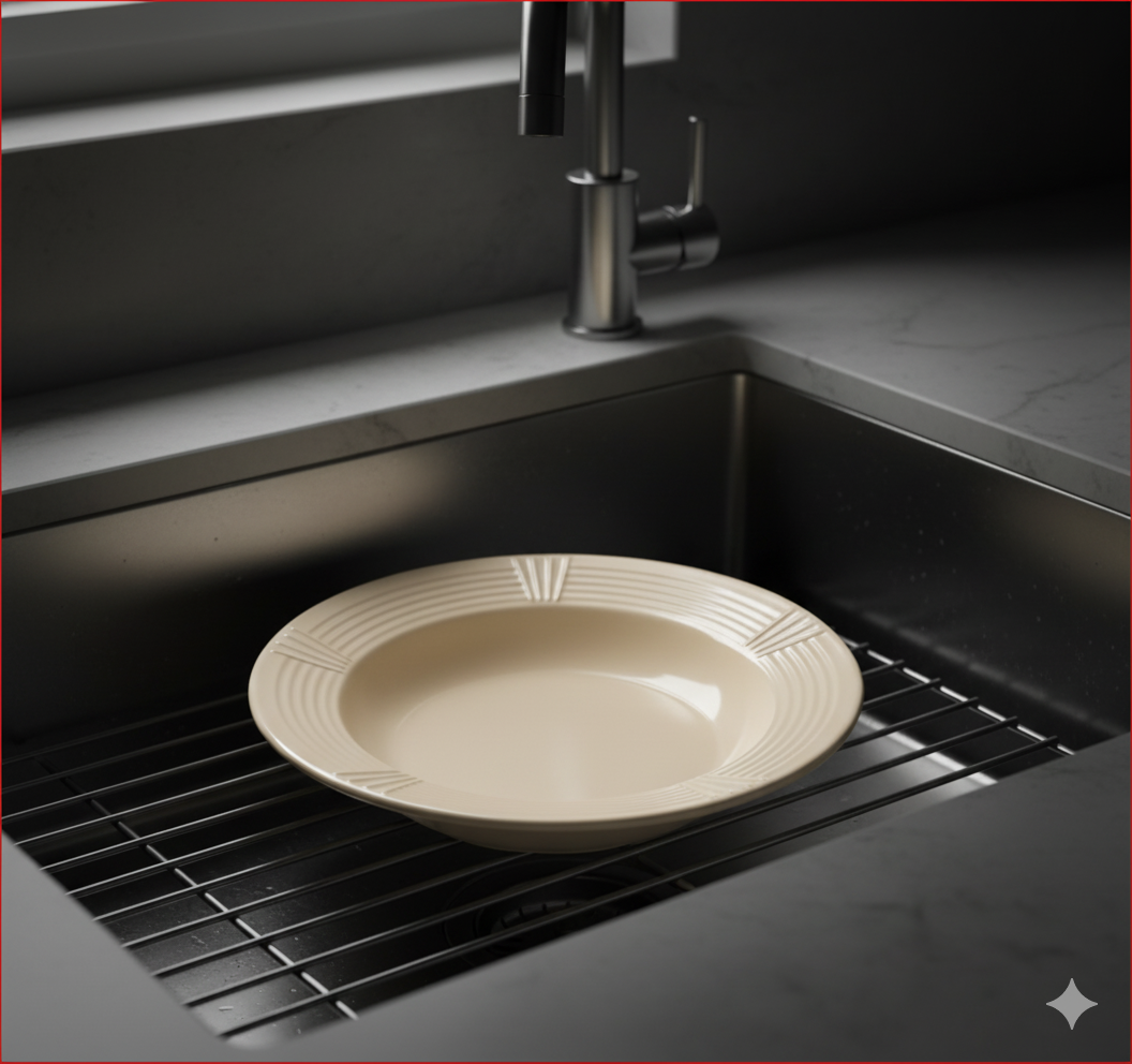 Oasis Melamine Set of 6pcs Oasis Soup Plate 9" Code PO-02